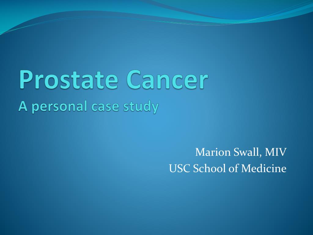 complications of prostate cancer ppt)