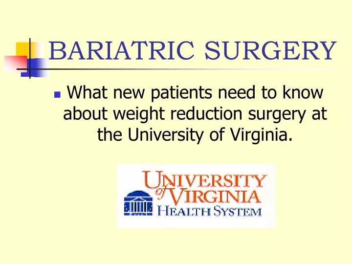 bariatric surgery n.