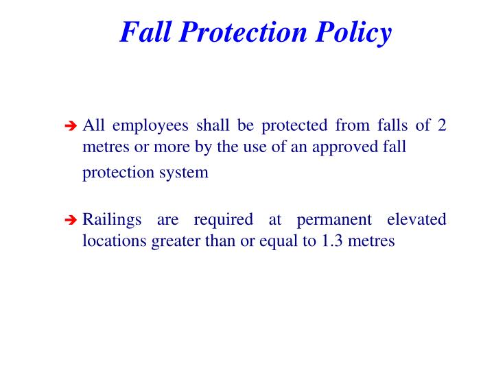 PPT Fall Protection and Ladder Safety Training PowerPoint