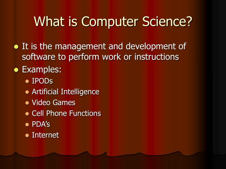 PPT Computer Science PowerPoint Presentation ID2437