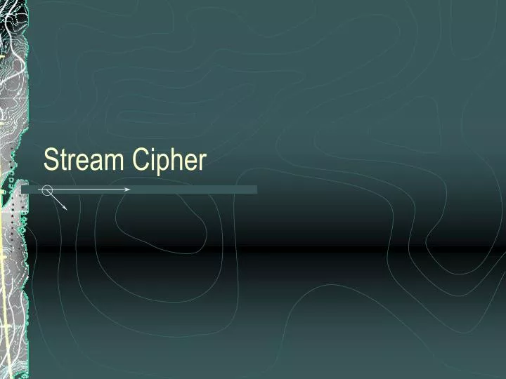 stream cipher n.