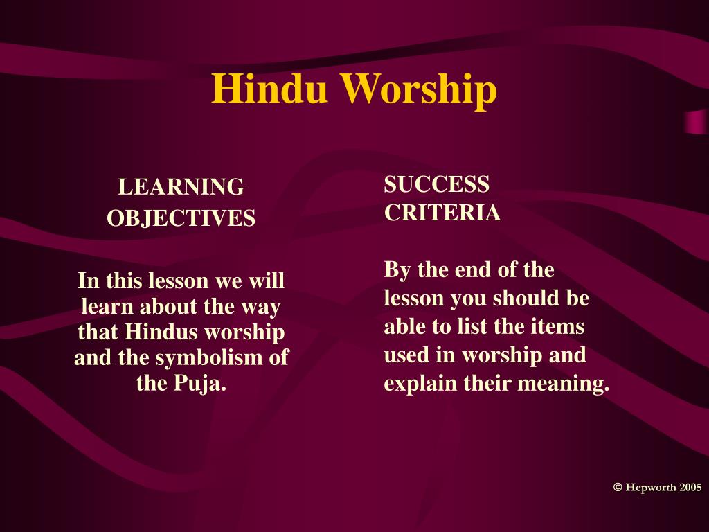 hindu religion powerpoint presentation