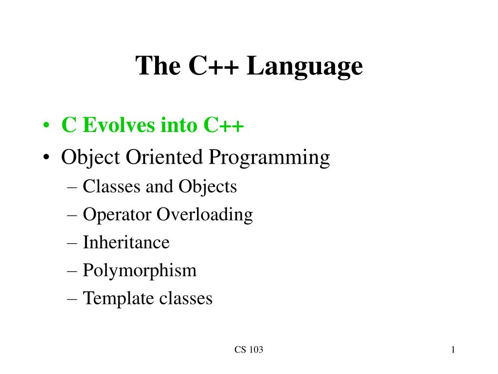 Polymorphism in C++ Operator Overloading ppt download