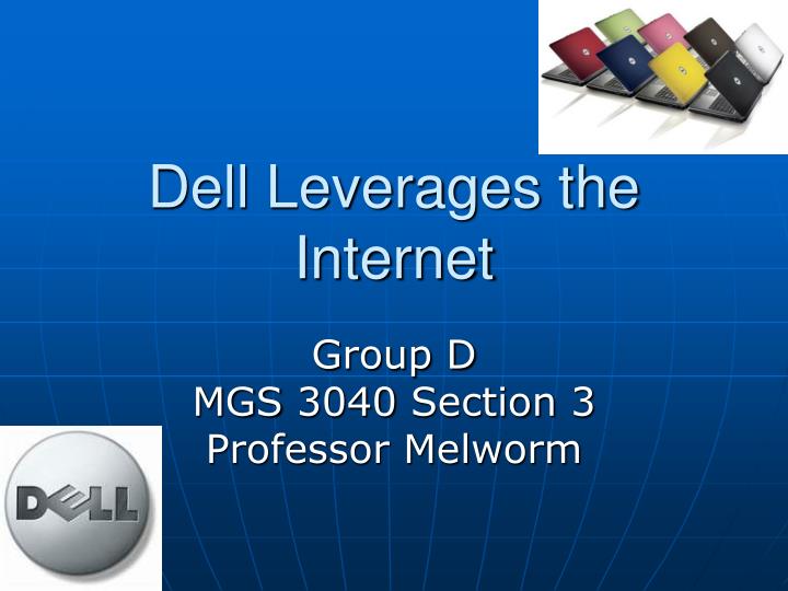 dell leverages the internet n.