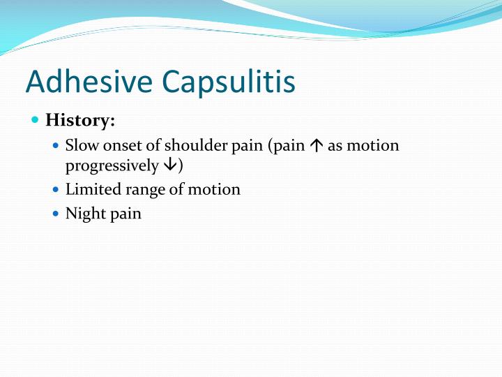 PPT THE SHOULDER Evaluation and Treatment of Common Injuries