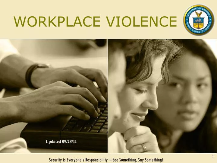 workplace violence n.