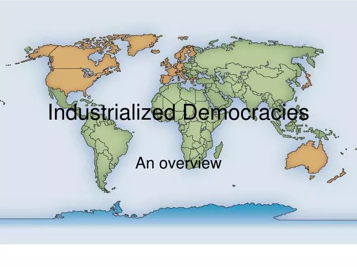 industrialized democracies n.