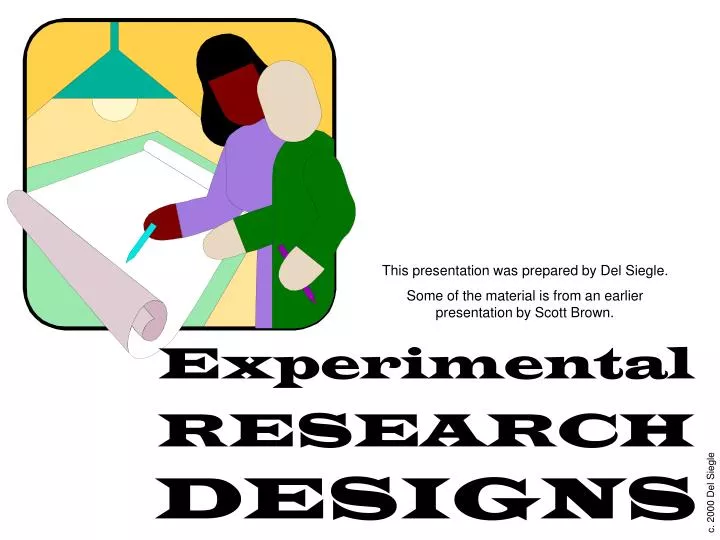 experimental research designs n.