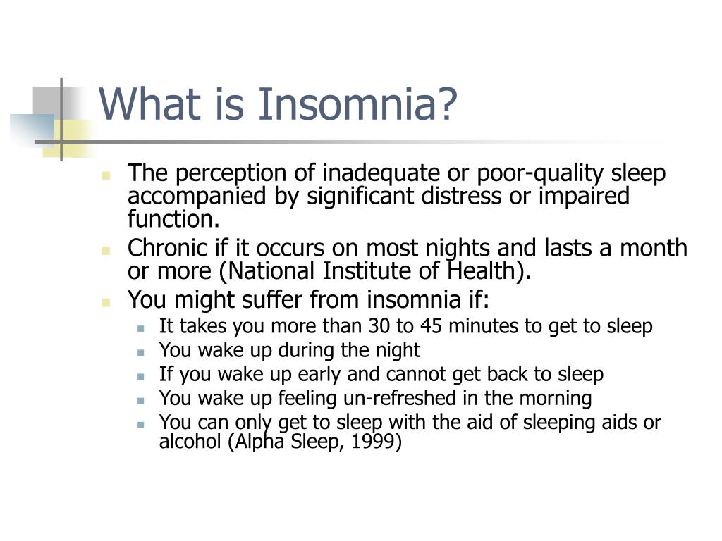 conditioned insomnia definition conditioned insomnia definition