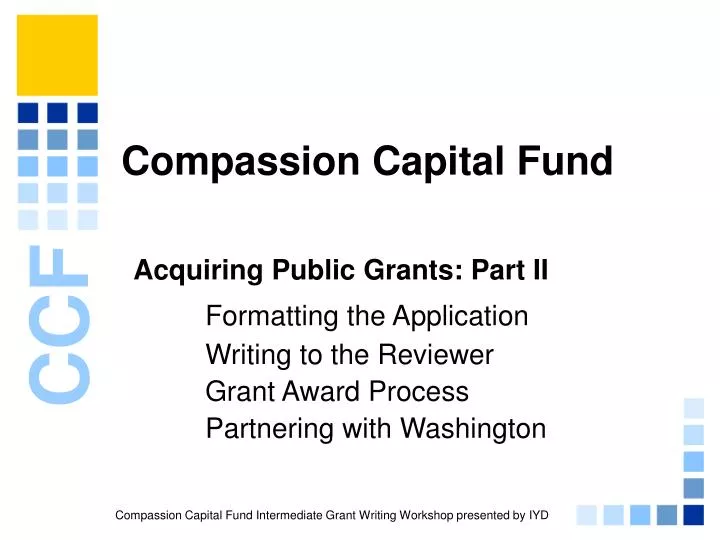compassion capital fund n.
