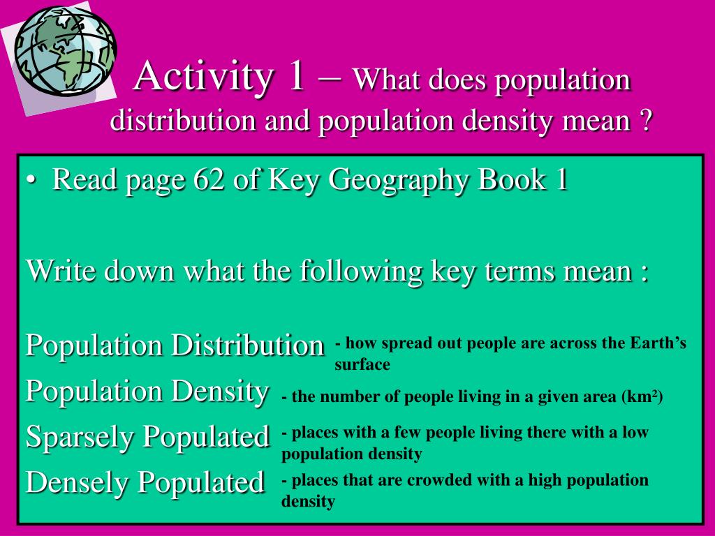 PPT Theme 4 Population and Settlement PowerPoint Presentation, free