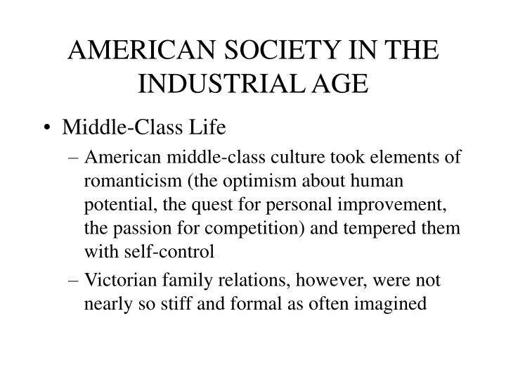 american society in the industrial age n.