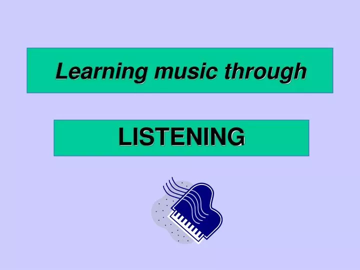 learning music through n.