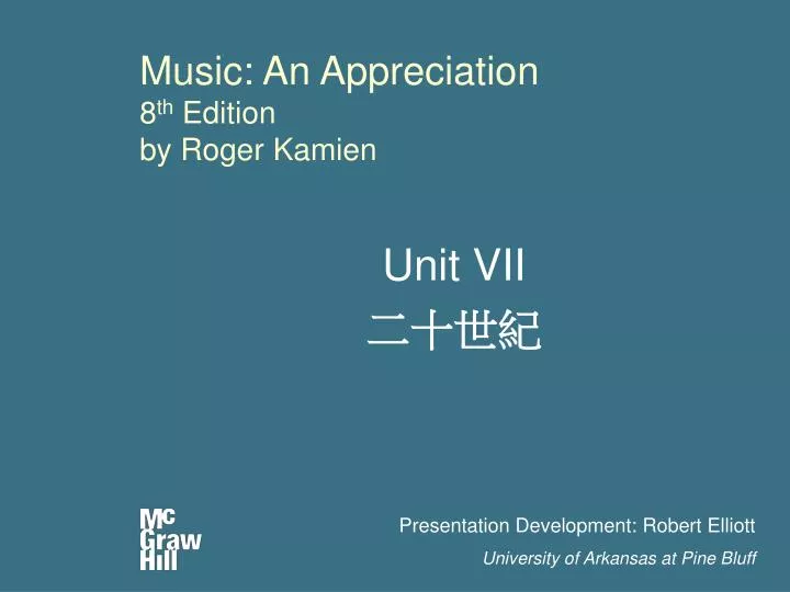 music an appreciation 8 th edition by roger kamien n.