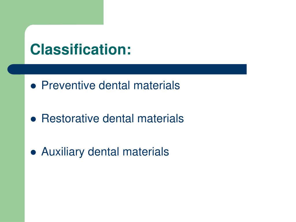 PPT Introduction to Dental Materials PowerPoint Presentation, free