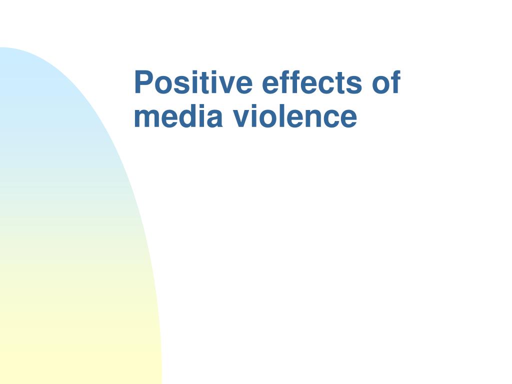 role of media in influencing violence research paper