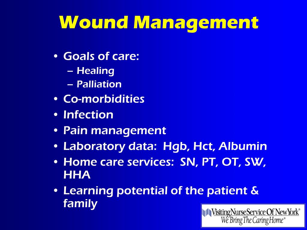 case study in wound care