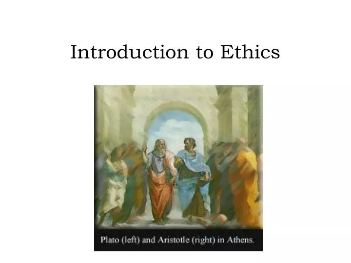 introduction to ethics n.