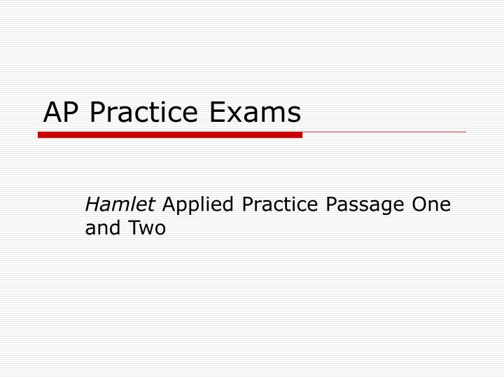 ap practice exams n.