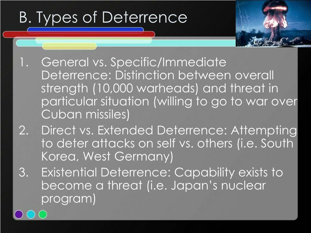 PPT - Deterrence – or Destruction? PowerPoint Presentation, free ...