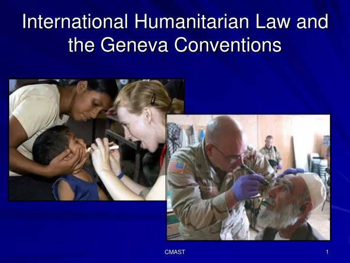 international humanitarian law and the geneva conventions n.