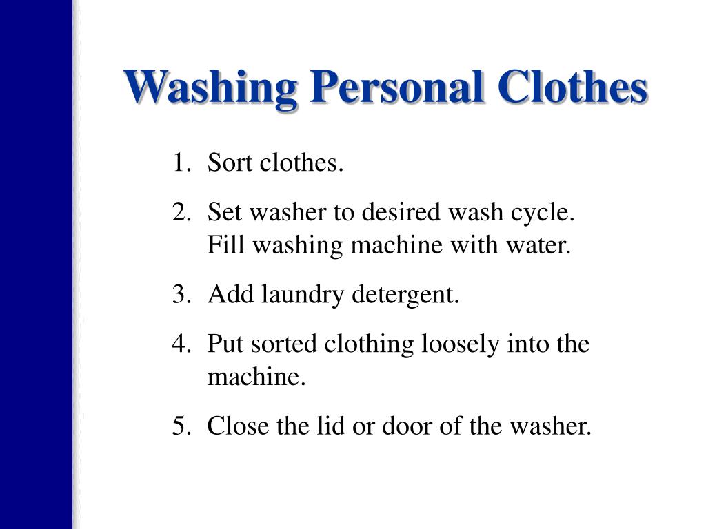 PPT - Laundry Training PowerPoint Presentation, free download - ID:252740