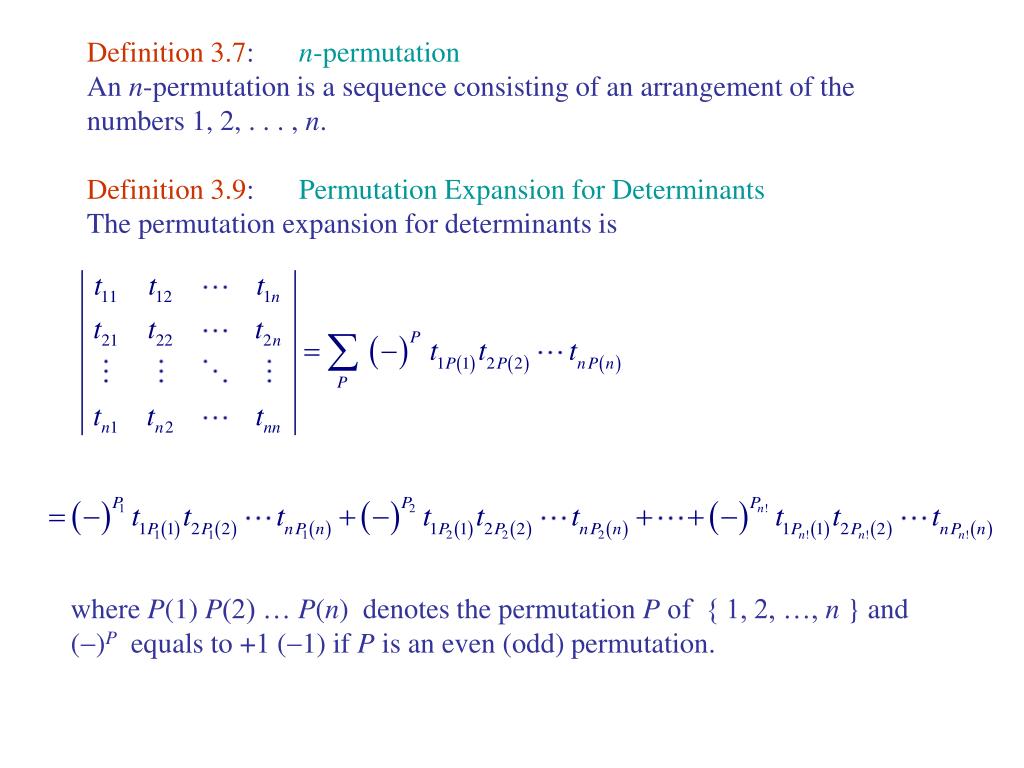 permutation meaning permutation meaning