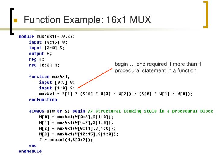 PPT - Combinational Logic in Verilog PowerPoint Presentation - ID:253421