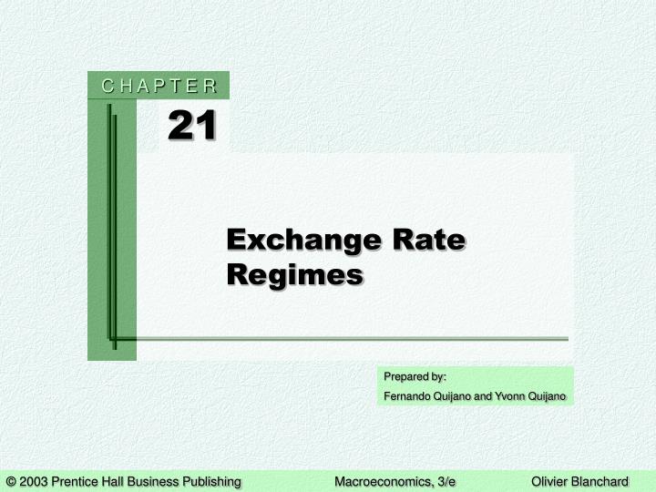 PPT Exchange Rate Regimes PowerPoint Presentation Free Download ID
