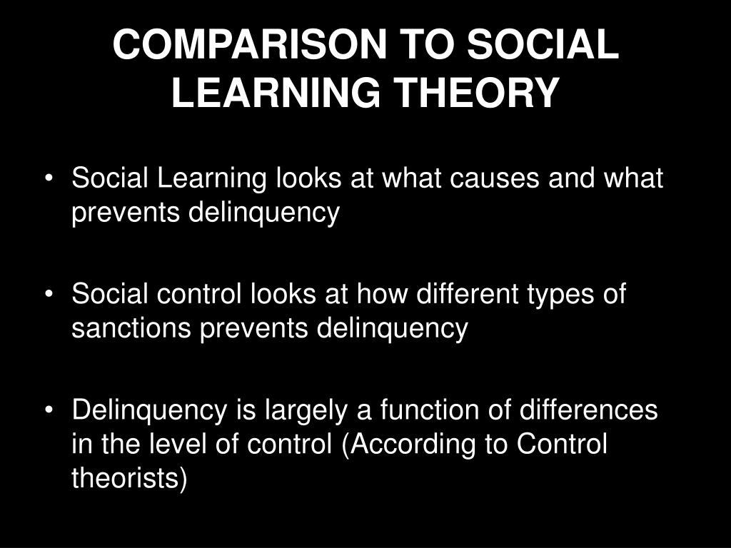 PPT - SOCIAL CONTROL THEORY PowerPoint Presentation, free download - ID ...