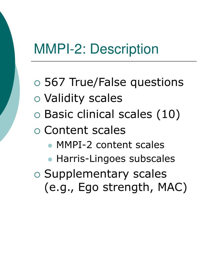 mmpi-2 psychological test with 567 questions mmpi-2 psychological test with 567 questions