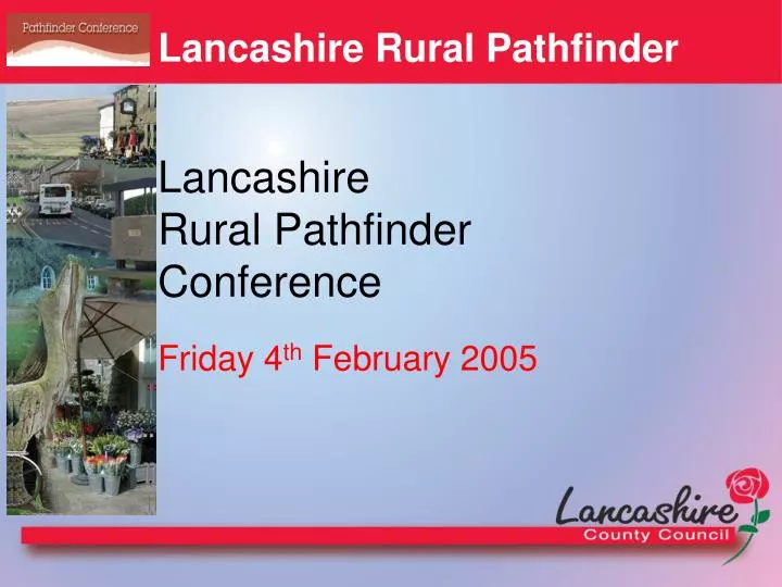 lancashire rural pathfinder conference n.