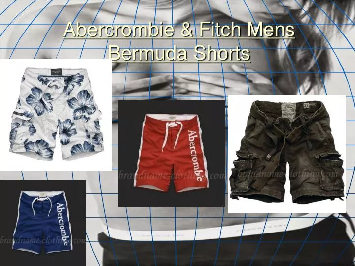 abercrombie fitch mens bermuda shorts n.