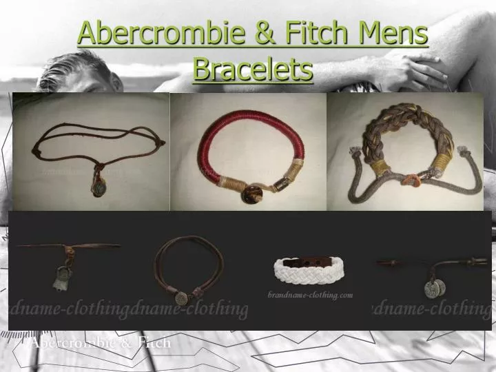 abercrombie fitch mens bracelets n.