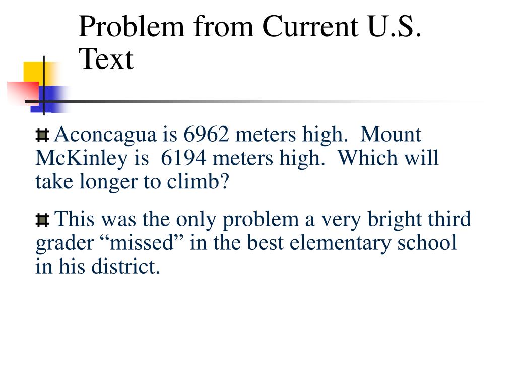 PPT The California Mathematics Standards PowerPoint Presentation