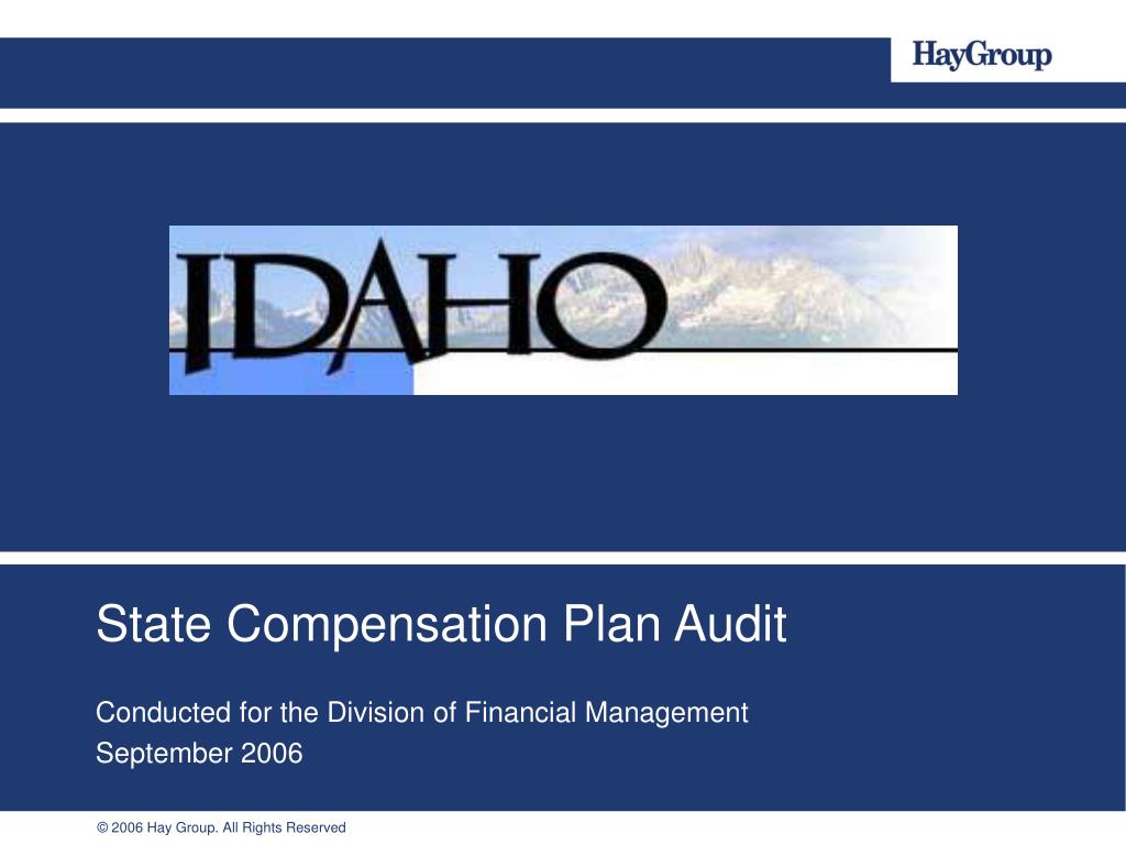 PPT State Compensation Plan Audit PowerPoint Presentation, free