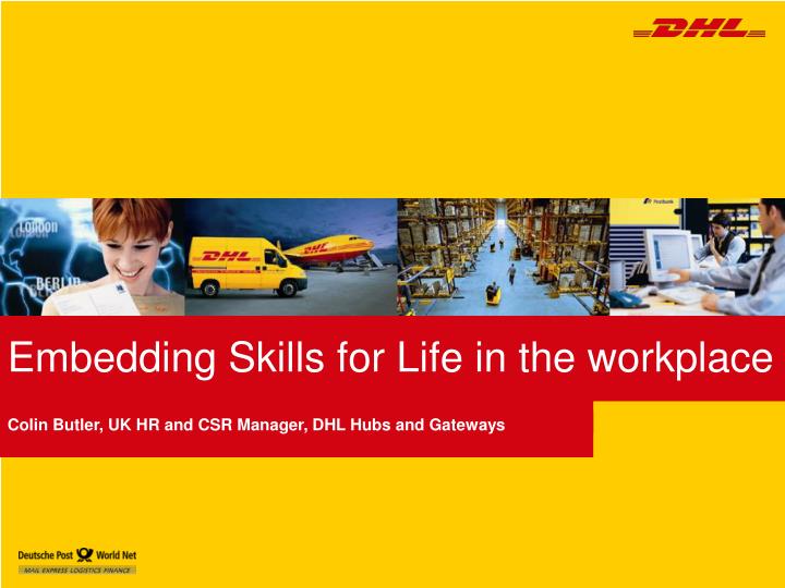 embedding skills for life in the workplace n.