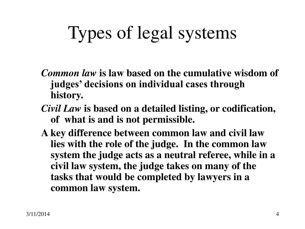 Define Legal System In Simple Words