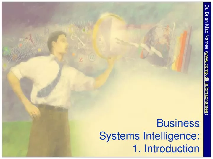 business systems intelligence 1 introduction n.
