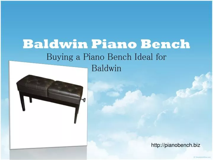 baldwin piano bench n.