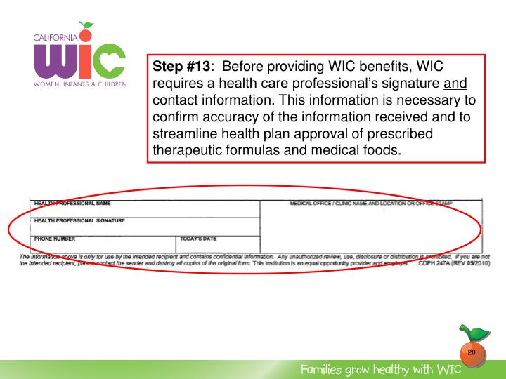 PPT - WIC Pediatric Referral Form Tutorial PowerPoint Presentation - ID ...