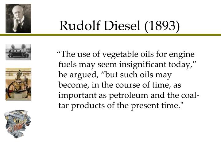 rudolf diesel essay An introduction to the early history of the diesel engine rudolf diesel, who is best known for the invention of the engine that bears his name. rudolf diesel essay An introduction to the early history of the diesel engine rudolf diesel, who is best known for the invention of the engine that bears his name.