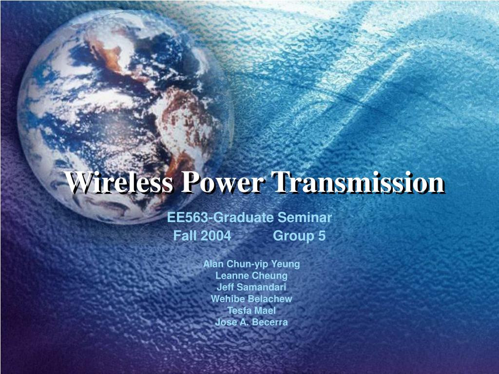 wireless power transmission paper presentation pdf
