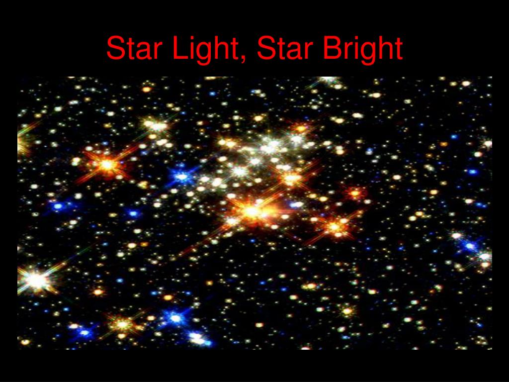 PPT Star Light Star Bright PowerPoint Presentation free