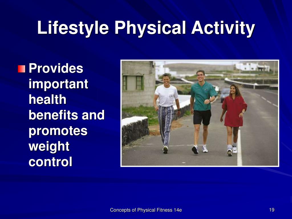 lifestyle physical activity lifestyle physical activity