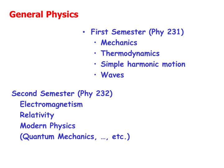misericordia university introductory physics for