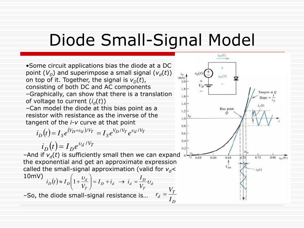 PPT - Ideal Diode Model PowerPoint Presentation, free download - ID:259751