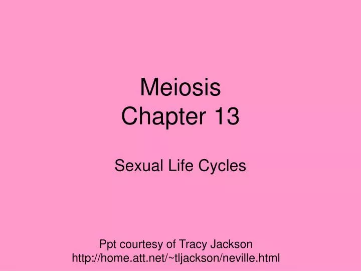 meiosis chapter 13 n.