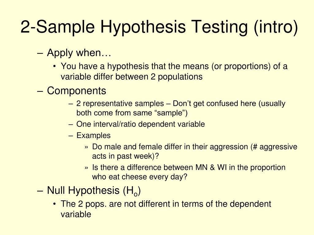 directional hypothesis in psychological experiments
