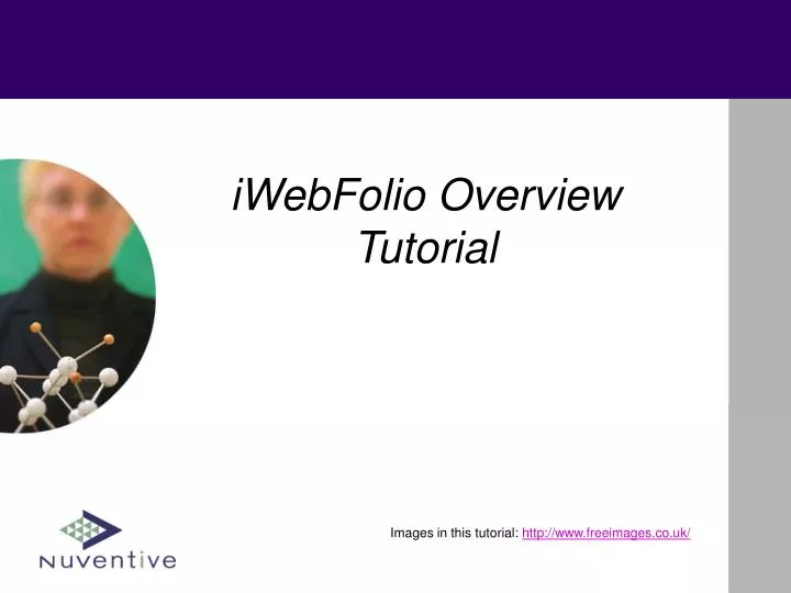 iwebfolio overview tutorial n.